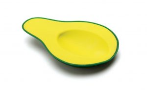 Avocado appoggia cucchiaio in silicone