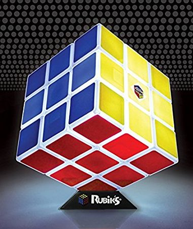 Lampada cubo di Rubik
